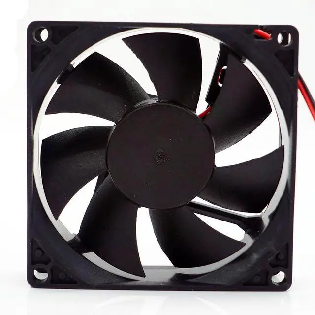 Alt view image 5 of 7 - 80MM DC24V 0.14A 3.4W 8025 Speed 4200RPM KD2408PTB1-6A 8cm Inverter Cooling Fan 80 * 80 * 25MM Switch Cooling Fan (2pin)