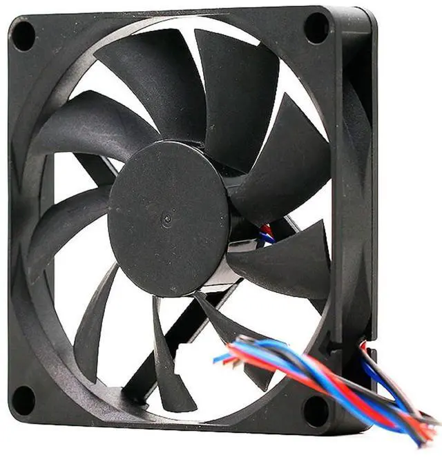 Alt view image 3 of 7 - 90MM Fan DC12V 0.45A Ultra Slim 9015 AFC0912DB 9CM PWM Speed Control Case Computer CPU Fan 90 * 90 * 15mm Speed 3800RPM 3pin