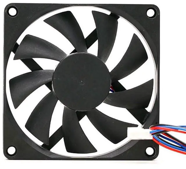 Alt view image 4 of 7 - 90MM Fan DC12V 0.45A Ultra Slim 9015 AFC0912DB 9CM PWM Speed Control Case Computer CPU Fan 90 * 90 * 15mm Speed 3800RPM 3pin