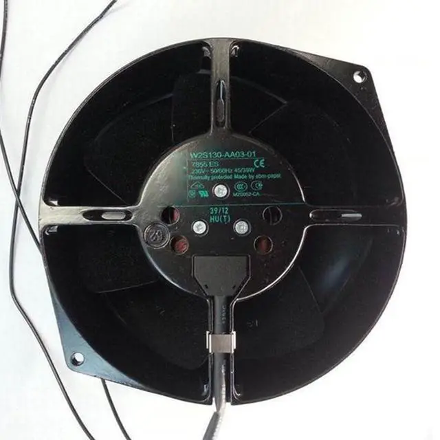 Alt view image 2 of 6 - 150MM AC230V 45W 0.195A W21301-AA03-01 High Temperature Resistant Metal Speed 2800RPM Elevator Accessories Tongli V3F Inverter Fan 172 * 150 * 55mm Power Electrical Cabinet Fan (2pin)