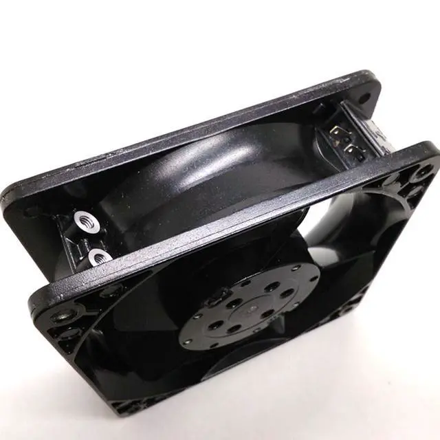 Alt view image 6 of 7 - 120MM Fan DC115V 20W 0.173 TYP 4600N 12038 12CM Double Ball Bearing Metal Axial Flow Cooling Fan 120 * 120 * 38MM (2pin)