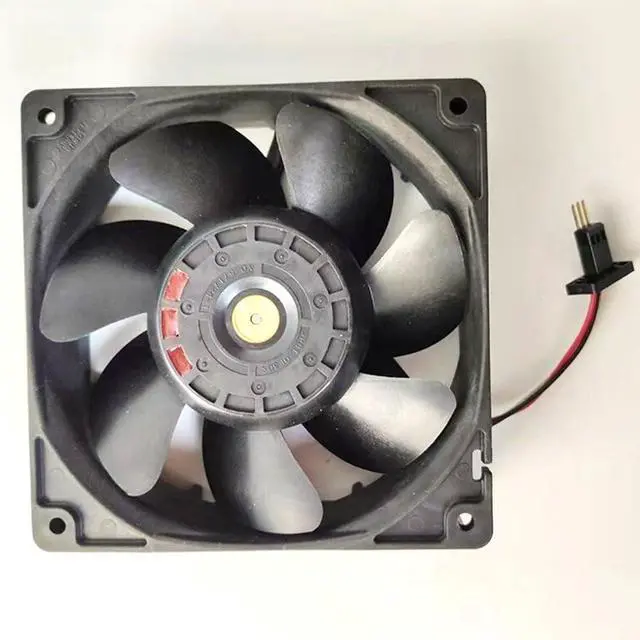 Alt view image 3 of 7 - 120MM DC24V 0.32A 7.68W 9WF1224H1D03 Industrial Control Cabinet Fan 120 * 120 * 38MM A90L-0001-0509 12CM Fanack Power Module Fan (3pin)