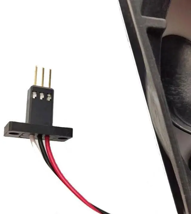 Alt view image 5 of 7 - 120MM DC24V 0.32A 7.68W 9WF1224H1D03 Industrial Control Cabinet Fan 120 * 120 * 38MM A90L-0001-0509 12CM Fanack Power Module Fan (3pin)