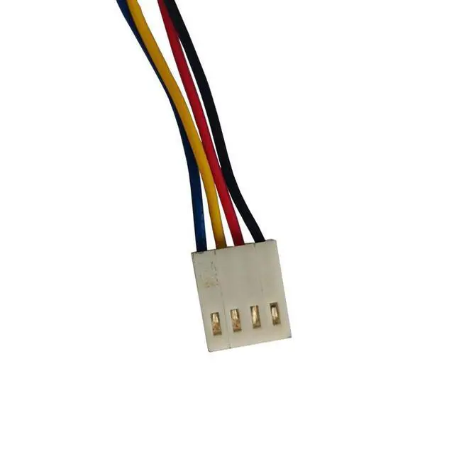 Alt view image 7 of 7 - 77MM DC12V 6.6W 0.55A 1U Server Cooling Turbofan 7015BVH-M1 12V 4-Wire Speed Control Double Ball Blower Fan 77 * 75 * 15.5mm Speed 500RPM (4pin)