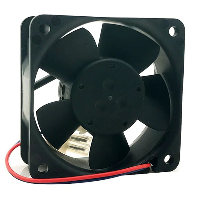 Alt view image 4 of 7 - 60MM Fan DC24V 0.125A 3.0W 614NHHR ebm papst 60 * 60 * 25MM Speed 6800RPM 6CM Inverter Axial Fan (2pin)