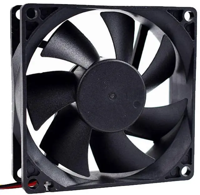 Alt view image 6 of 7 - 80MM DC12V 0.26A 3.12W JF0825S1SAPR 8025 8CM Inverter Fan UPS Power Supply C1K C2K C3K Fan 80 * 80 * 25MM(3pin)