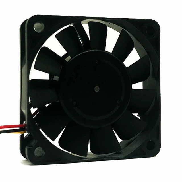 Alt view image 4 of 7 - 60MM Fan DC24V 0.06A 1.44W 109P0624H7D01 6015 6CM Speed 4500RPM 60 * 60 * 15MM Communication Control Power Supply Device System Cooling Fan(3pin)