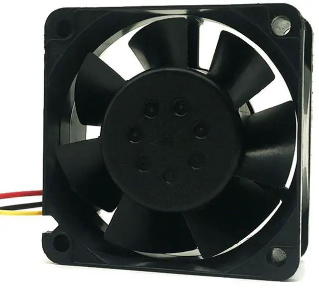 Alt view image 6 of 7 - 60MM DC24V 3.12W 0.13A 2410ML-05W-B69 6025 Speed 5300RPM Power Supply Fan 60 * 60 * 25MM Inverter Cooling Ball Fan(3pin)