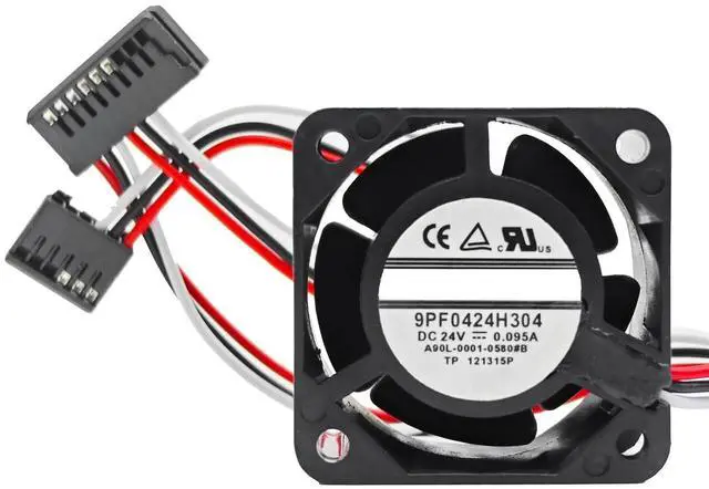 Main image of 40MM DC24V 0.095A 2.3W 9PF0424H304 4028 A90L-0001-0580#B 40 * 40 * 28MM 4CM CNC Machine Fan Industrial Fan 3-Wire 9pin to 6pin