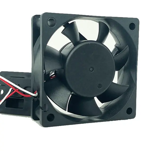Alt view image 3 of 7 - 60MM Fan DC24V 0.15A 3.6W 6020 Speed 6600RPM 2408VL-S5W-B79 Servo Drive A90L-0001-0576 60 * 60 * 20MM 6CM CNC Machine Tool System Fan with Plug (3-Wire)