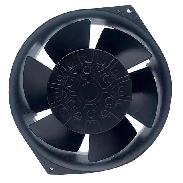 Alt view image 2 of 7 - 170MM Fan AC230V 46/44W 0.30/0.28A 5E-230B 17055 Speed 3100RPM 170 * 150 * 55MM High Temperature Resistant 180°UPS Axial Cooling Inverter Fan 2PIN