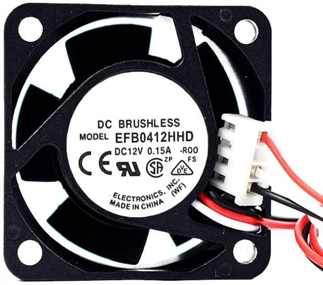 Main image of 40MM Fan DC12V 1.8W 0.15A EFB0412HHD 4020 4CM s5500H3C Switch Cooling Fan Speed 8200RPM 40 * 40 * 20MM