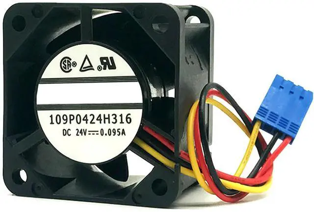 Main image of 40MM Fan DC24V 2.28W 0.095A Speed 8700RPM 109P0424H316 6FC5247-0AA06 NCU NCK 840D System Fan 40 * 40 * 28MM (3pin)
