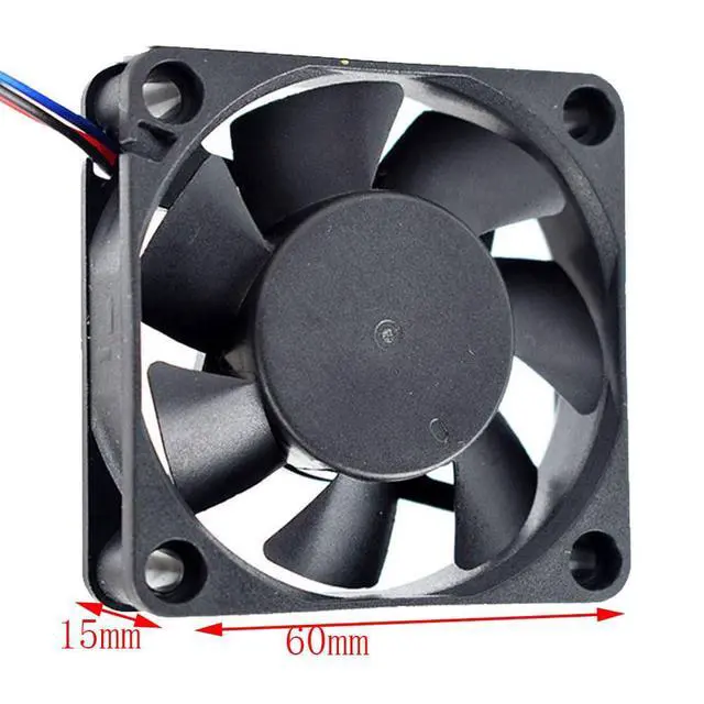 Alt view image 5 of 7 - 60MM Fan DC24V 2.4W 0.10A AFB0624MB Speed 3500RPM 6015 60 * 60 * 15MM 5 Series 7 Series Drive Inverter Cooling Fan(3pin)