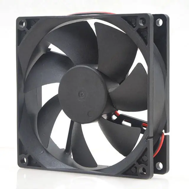 Alt view image 5 of 7 - 90MM Fan DC12V 1.92W 0.16A 9cm 9025 9225 TD9025LS Speed 1800RPM Silent Refrigerator Fan 90 * 90 * 25MM (2pin)