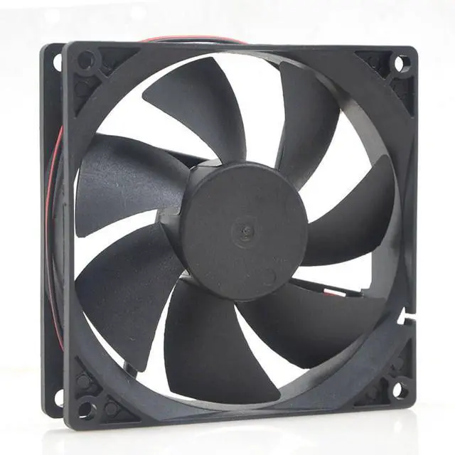 Alt view image 7 of 7 - 90MM Fan DC12V 1.92W 0.16A 9cm 9025 9225 TD9025LS Speed 1800RPM Silent Refrigerator Fan 90 * 90 * 25MM (2pin)
