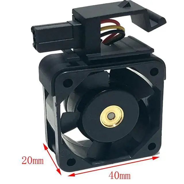 Alt view image 5 of 7 - 40MM DC24V 1.68W 0.07A Ace40 109P0424H6D23 Speed 7400RPM A90L-0001-0551#A 4CM 40 * 40 * 20MM Fanuco Fan Enclosure Fan (3pin)