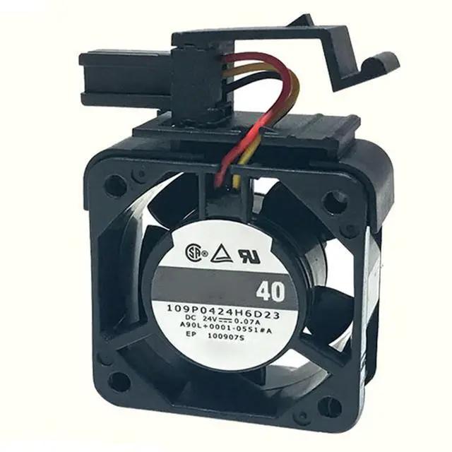 Alt view image 6 of 7 - 40MM DC24V 1.68W 0.07A Ace40 109P0424H6D23 Speed 7400RPM A90L-0001-0551#A 4CM 40 * 40 * 20MM Fanuco Fan Enclosure Fan (3pin)