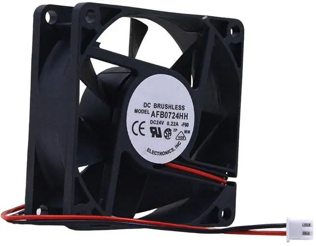 Main image of 70MM DC24V 0.22A 4.8W AFB0724HH 7025 Speed 4700RPM 70 * 70 * 25mm Inverter Fan Large Airflow 7cm cm Bearing Fan(2pin)
