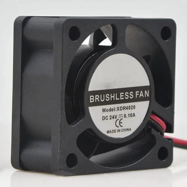 Main image of 40MM Fan DC24V 0.10A 2.4W XDR4020 Speed 8000RPM 40 * 40 * 20MM 4020 Dual Ball Inverter Inverter 3D Printer 4cm Silent Fan(2pin)
