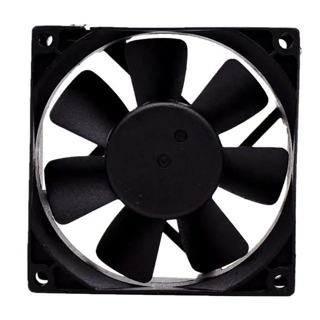 Alt view image 2 of 7 - 80MM Fan 8025 DC12V 3.0W 0.25A AD0812HS-A70GL 8cm Spindle Speed 2500RPM 80 * 80 * 25MM Chassis/Power Supply Cooling Fan(2pin)