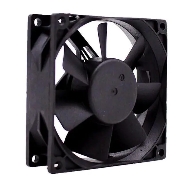 Alt view image 3 of 7 - 80MM Fan 8025 DC12V 3.0W 0.25A AD0812HS-A70GL 8cm Spindle Speed 2500RPM 80 * 80 * 25MM Chassis/Power Supply Cooling Fan(2pin)