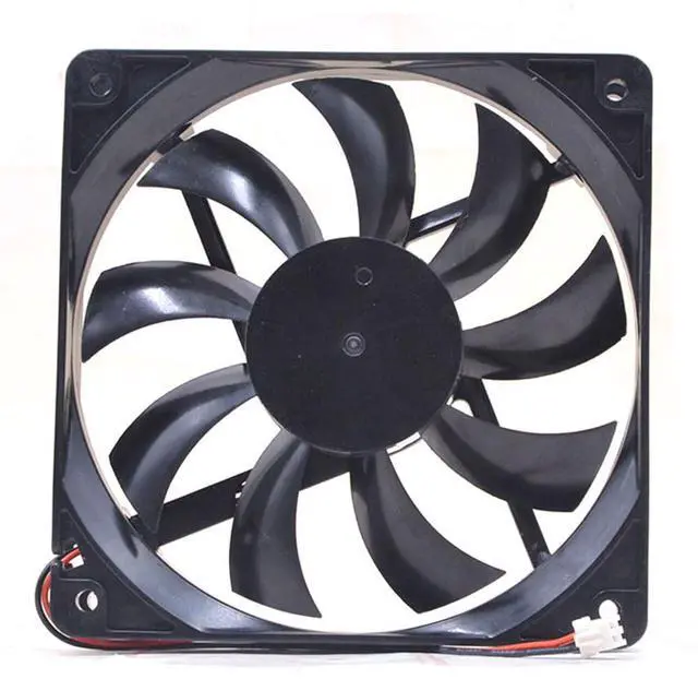 Alt view image 4 of 7 - 120MM DC12V 1.8W 0.15A Power Supply Silent Cooling Fan BDM12020S 12020 Speed 1500RPM 12CM Chassis Thickness 20mm Fan(2pin)