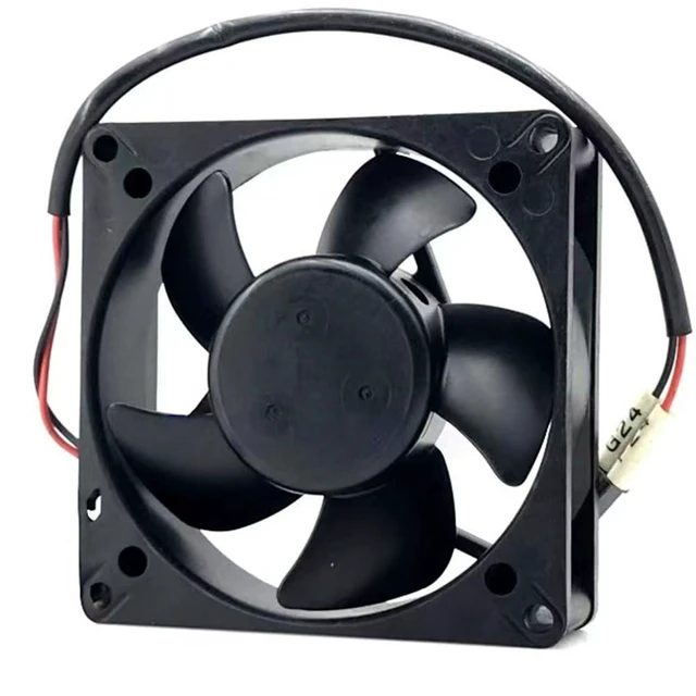 Alt view image 3 of 7 - 80MM Fan DC24V 0.09A 2.1W MD825BM-24 8CM 8025 80 * 80 * 25mm Dual Ball Cooling Fan 2pin