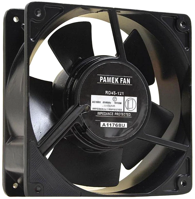 Main image of 120MM Fan DC100V 0.18A 15/16W RD45-121 12038 2850RPM 12CM 120 * 120 * 38mm Double Ball High Temperature Resistant Fan (2pin)