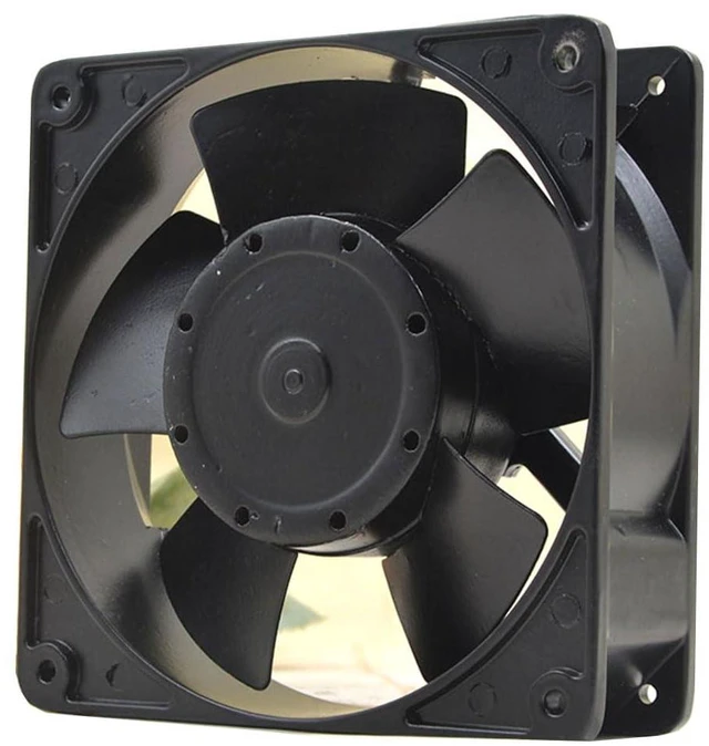 Alt view image 3 of 6 - 120MM Fan DC100V 0.18A 15/16W RD45-121 12038 2850RPM 12CM 120 * 120 * 38mm Double Ball High Temperature Resistant Fan (2pin)
