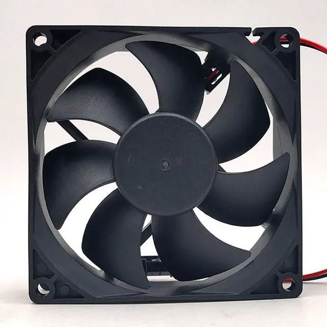 Alt view image 3 of 7 - 90MM Fan DC24V 0.15A 3.6W 9025 4200RPM KDE2409PTB1-6A 9225 Double Ball Inverter Cooling Fan 90 * 90 * 25mm (2pin)
