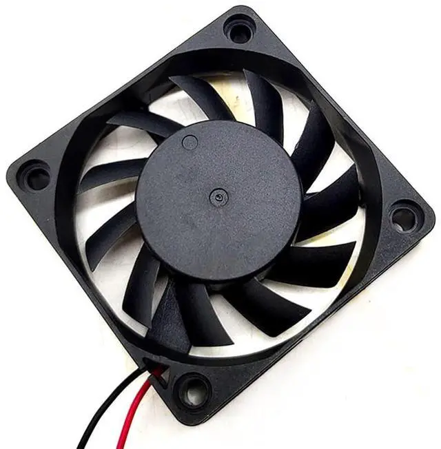 Alt view image 6 of 7 - 60MM DC24V Fan 0.10A 2.4W 4000RPM BDL0601524B 6015 60 * 60 * 15MM 6CM Double Ball Cooling Fan (2pin)