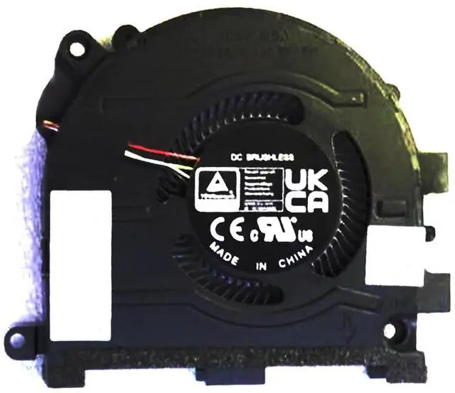 Main image of CPU + GPU Cooling Fans Suitable for HP Pavilion Pro Plus 14 14T-EH 14-EH TPN-W154 14-EH1299NR 14T-EH000 Laptop Cooler Fan 5V 0.5A 4 PIN DFS5K12304363L N10440-001 + DFS5F22B04867K N10439-001 (GPU)