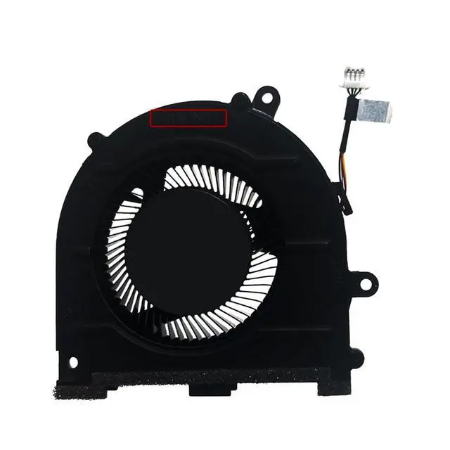 Alt view image 2 of 5 - CPU + GPU Cooling Fans Suitable for HP Pavilion Pro Plus 14 14T-EH 14-EH TPN-W154 14-EH1299NR 14T-EH000 Laptop Cooler Fan 5V 0.5A 4 PIN DFS5K12304363L N10440-001 + DFS5F22B04867K N10439-001 (CPU)