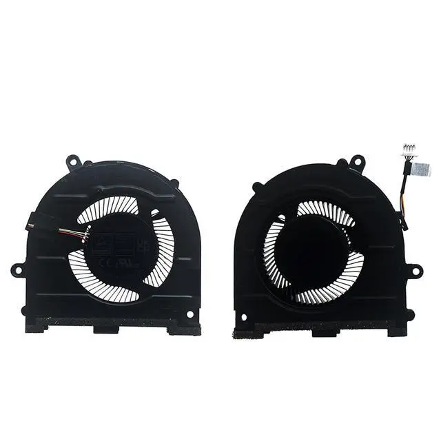 Alt view image 5 of 5 - CPU + GPU Cooling Fans Suitable for HP Pavilion Pro Plus 14 14T-EH 14-EH TPN-W154 14-EH1299NR 14T-EH000 Laptop Cooler Fan 5V 0.5A 4 PIN DFS5K12304363L N10440-001 + DFS5F22B04867K N10439-001 (CPU)