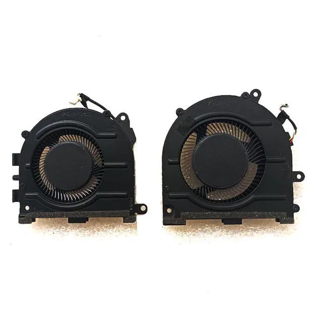 Alt view image 2 of 5 - CPU + GPU Cooling Fans Suitable for HP Pavilion Pro Plus 14 14T-EH 14-EH TPN-W154 14-EH1299NR 14T-EH000 Laptop Cooler Fan 5V 0.5A 4 PIN DFS5K12304363L N10440-001 + DFS5F22B04867K N10439-001 (2PCS)