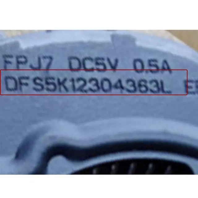 Alt view image 3 of 5 - CPU + GPU Cooling Fans Suitable for HP Pavilion Pro Plus 14 14T-EH 14-EH TPN-W154 14-EH1299NR 14T-EH000 Laptop Cooler Fan 5V 0.5A 4 PIN DFS5K12304363L N10440-001 + DFS5F22B04867K N10439-001 (2PCS)