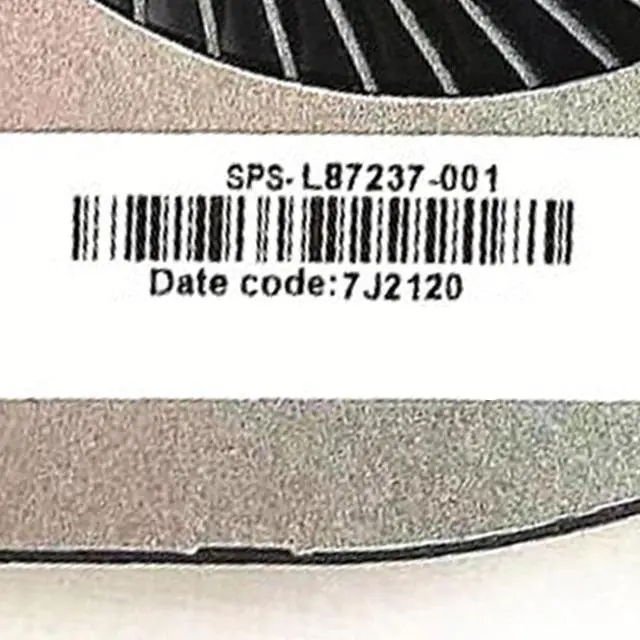 Alt view image 5 of 5 - CPU + GPU Cooling Fans Suitable for HP OMEN 5 Air 15T-DH 15-DH TPN-C143 15-DH001NR 15-DH002NR 15-DH0015NR 15-DH0006TX 15-DH0007TX 15-DH0008TX 15-DH0009TX 15-DH0161TX 15T-DH000 Laptop Cooler Fan (GPU)