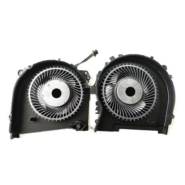 Alt view image 2 of 5 - CPU + GPU Cooling Fans Suitable for HP OMEN 5 Air 15T-DH 15-DH TPN-C143 15-DH001NR 15-DH002NR 15-DH0015NR 15-DH0006TX 15-DH0007TX 15-DH0008TX 15-DH0009TX 15-DH0161TX 15T-DH000 Laptop Cooler FAN (2PCS)