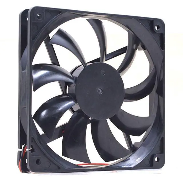 Alt view image 6 of 7 - 120MM DC12V 1.8W 0.15A Power Supply Silent Cooling Fan BDM12020S 12020 Speed 1500RPM 12CM Chassis Thickness 20mm Fan(2pin)