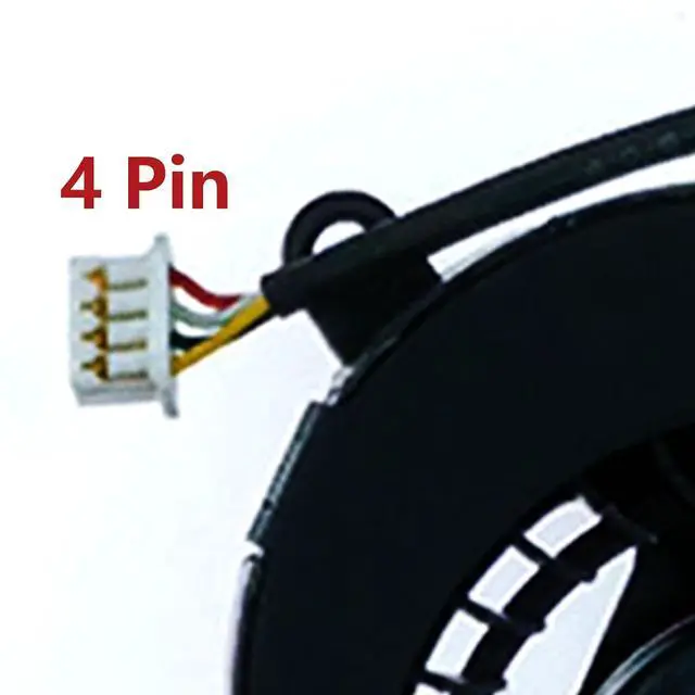 Alt view image 3 of 5 - CPU Cooling Fans Suitable for HP DV2 DV2-1000 DV2-1100 DV2-1200 Series Laptop Cooler Fan 5V 0.5A 4 Pin AB0505HX -J0B