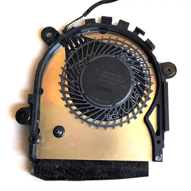 Alt view image 2 of 5 - CPU + GPU Cooling Fans Suitable for HP EliteBook x360 1030 G4 HSN-Q20C Series Laptop Cooler Fan 5V 0.5A 4 PIN P/N; L75139-001 ND55C02-19D08 + ND55C02-19D07 (GPU)