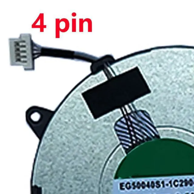 Alt view image 3 of 5 - CPU Cooling Fans Suitable for HP Pavilion 15 15-EH 15-EG 15-EG0077TU 15-EG0102TX TPN-Q245 TPN-Q246 Integrated Graphic Series Laptop Cooler Fan 5V 0.5A 4 PIN P/N: M14818-001 EG50040S1-1C209-S9A