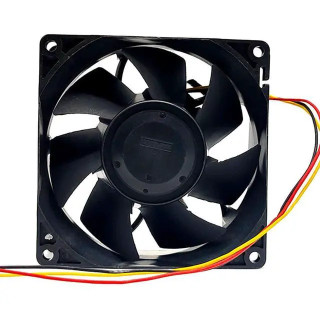 Alt view image 4 of 7 - 92MM for Nidec DC24V Fan 0.19A 9232 H92C24BS6AA7-53 9CM 9032 92 * 92 * 32mm Dual Ball Inverter Cooling Fan (3pin)