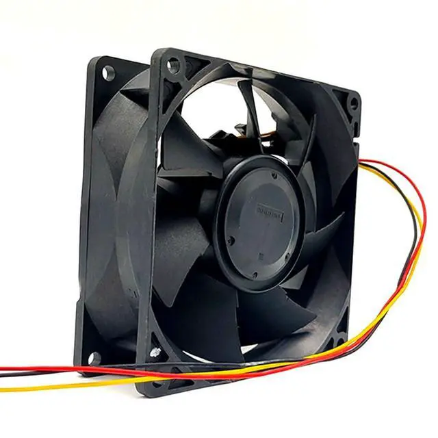 Alt view image 5 of 7 - 92MM for Nidec DC24V Fan 0.19A 9232 H92C24BS6AA7-53 9CM 9032 92 * 92 * 32mm Dual Ball Inverter Cooling Fan (3pin)