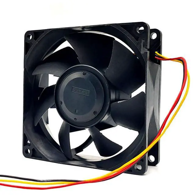 Alt view image 6 of 7 - 92MM for Nidec DC24V Fan 0.19A 9232 H92C24BS6AA7-53 9CM 9032 92 * 92 * 32mm Dual Ball Inverter Cooling Fan (3pin)