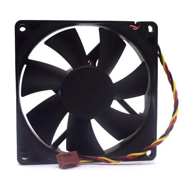 Alt view image 3 of 5 - 90MM for Foxconn 9CM 9025 PV902512L DC12V Fan 0.16A 3-Wire Speed Measurement CPU Fan 90 * 90 * 25mm Power Fan Silent Chassis Cooling Fan (3pin)