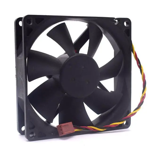 Alt view image 5 of 5 - 90MM for Foxconn 9CM 9025 PV902512L DC12V Fan 0.16A 3-Wire Speed Measurement CPU Fan 90 * 90 * 25mm Power Fan Silent Chassis Cooling Fan (3pin)