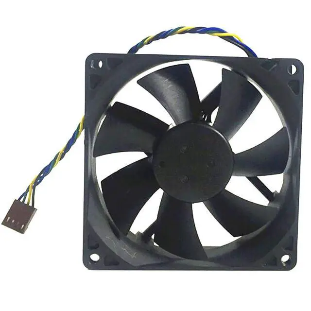 Alt view image 4 of 5 - 90MM for Foxconn 9025 9CM PV902512PPSF 0D DC12V Fan 0.40A 9225 4-Wire PWM Power Fan 90x90x25mm CPU Chassis Fan (4pin)
