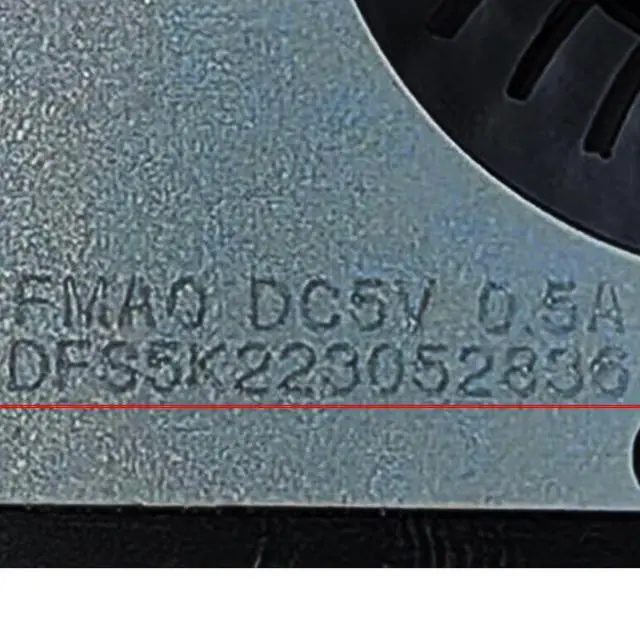 Alt view image 2 of 7 - CPU Cooling Fans Suitable for Ac-er Predator Helios 300 PH317 53 54 PH315 52 53 for Nitro 5 AN515 45 44 43 57 56 55 AN517 41 51 52 54 N20C1 N20C2 N20C3 Series DFS5K223052836 5V 0.5A 4 Pin